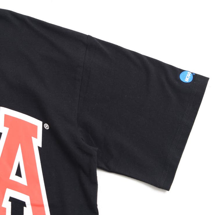 NCAA ビッグロゴプリントクルーネック半袖Tシャツ 全4色[品番 ...