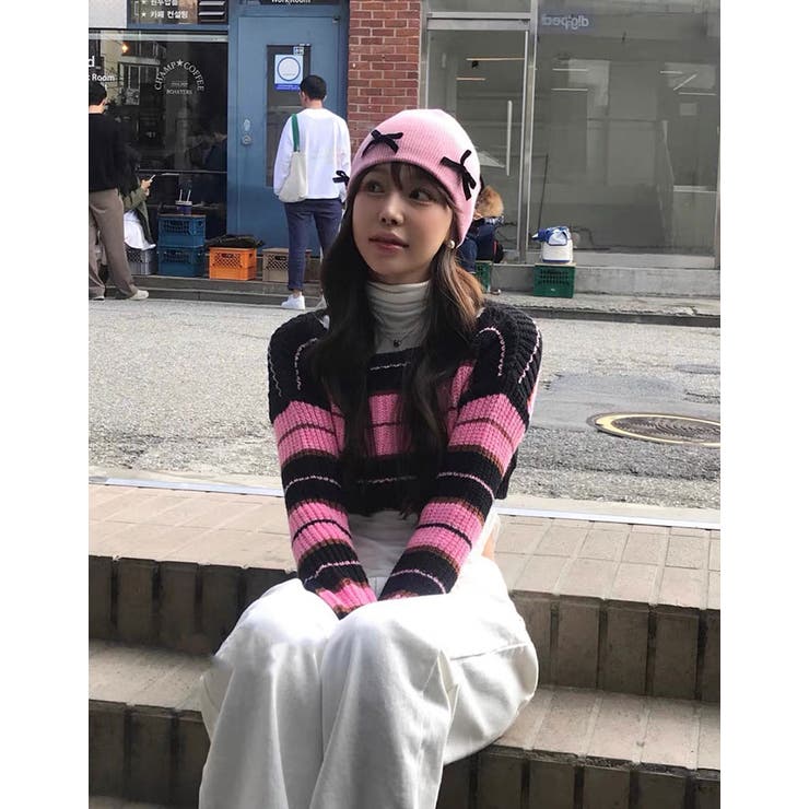 ベロアリボン ニットビーニー 全2色 | DAESE TOKYO | 詳細画像11 