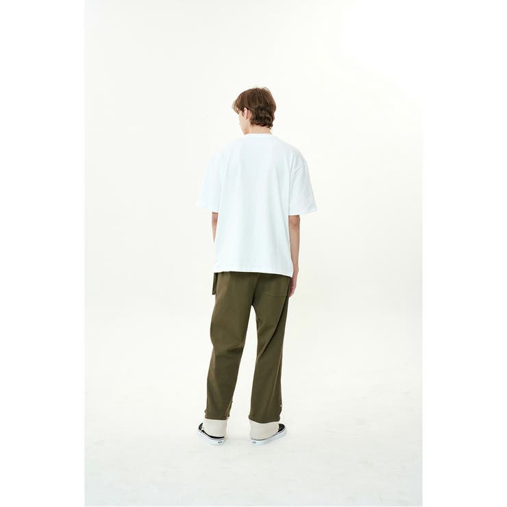 OY オーワイ メッシュスローガンTシャツ[品番：PBIW0000094