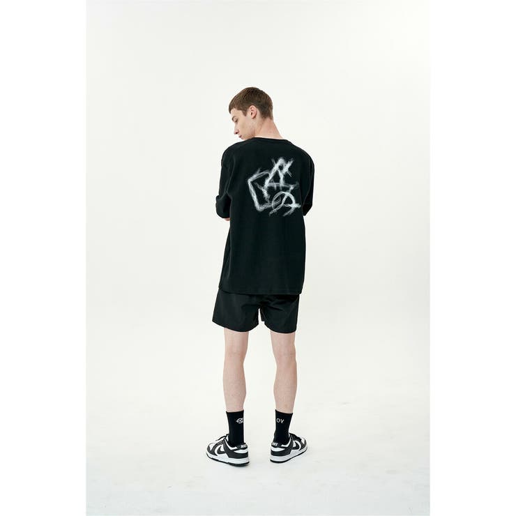 OY オーワイ スモークトリプルロゴジップTシャツ[品番
