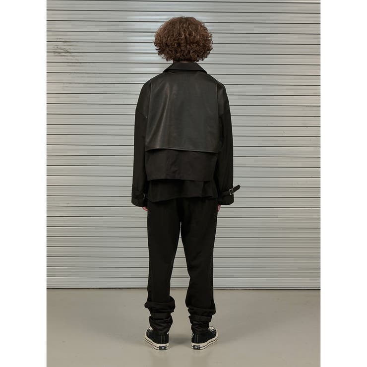 OY オーワイ クロップレザーミックストレンチジャケット[品番：PBIW0000122]｜DAESE  TOKYO（デセトウキョウ）のメンズファッション通販｜SHOPLIST（ショップリスト）