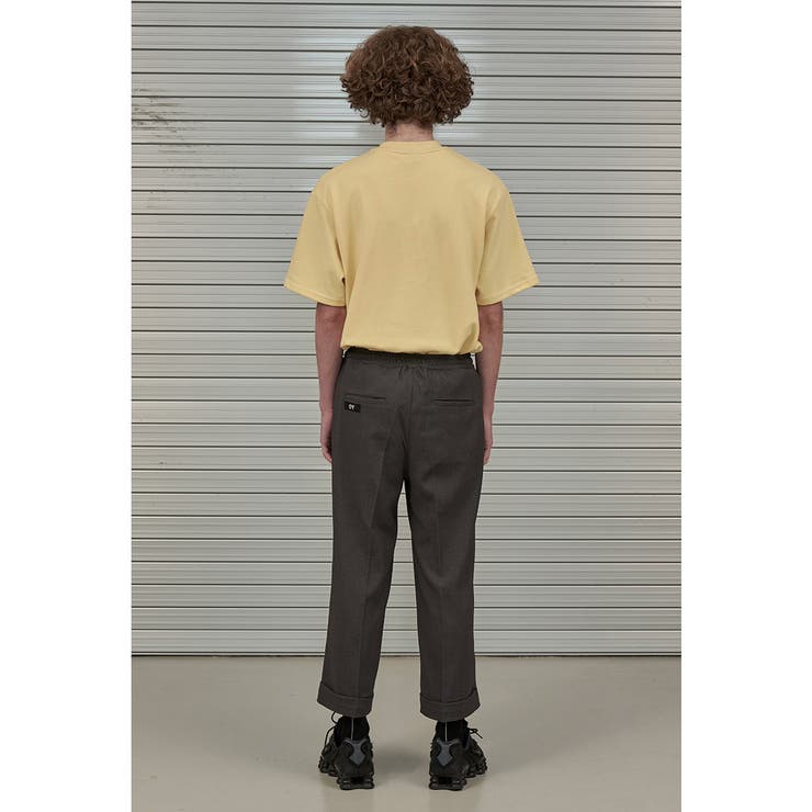 OY オーワイ ピンタッククロップワイドスラックス[品番：PBIW0000148