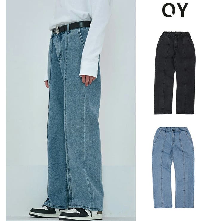 OY レイヤードピンタックデニム 韓国