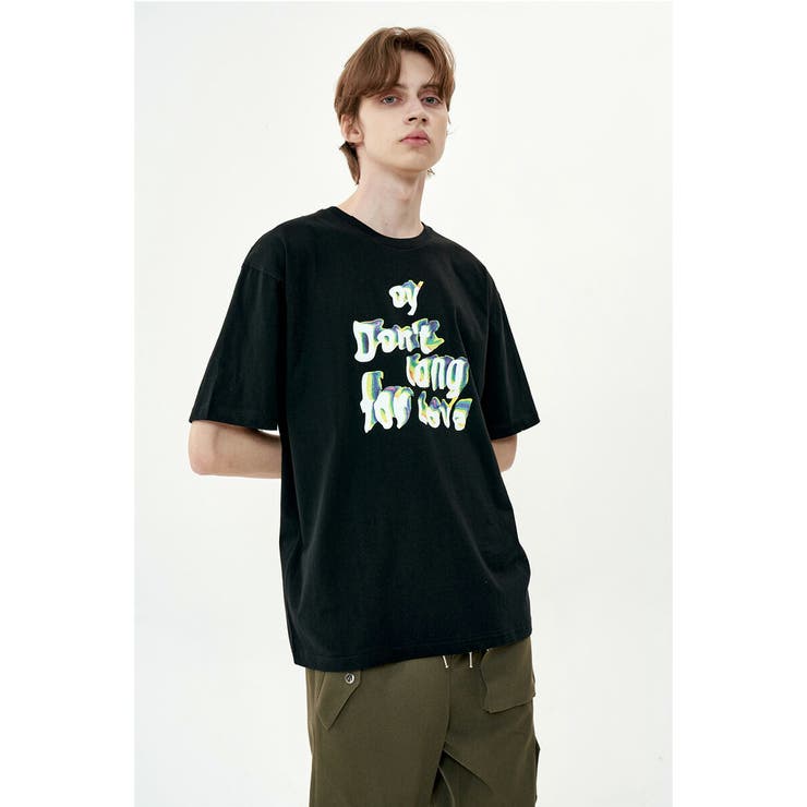 【入手困難】OY オーワイ　半袖　刺繍ロゴTシャツ　韓国ストリート系　テープロゴ