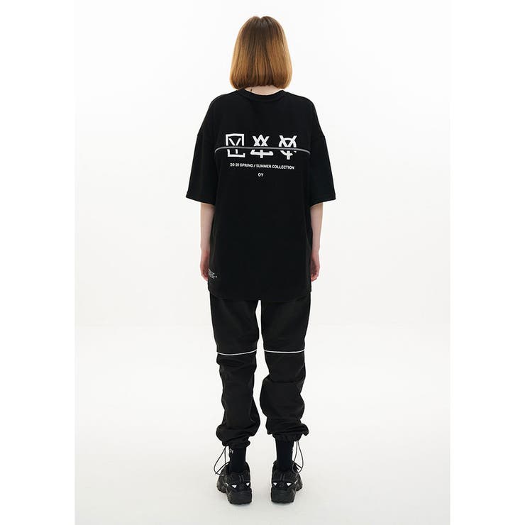 ★OY★VANISH TYPO LOGO T-BLACK★正規品/韓国直送料込/人気 oy22hs-04.jpg