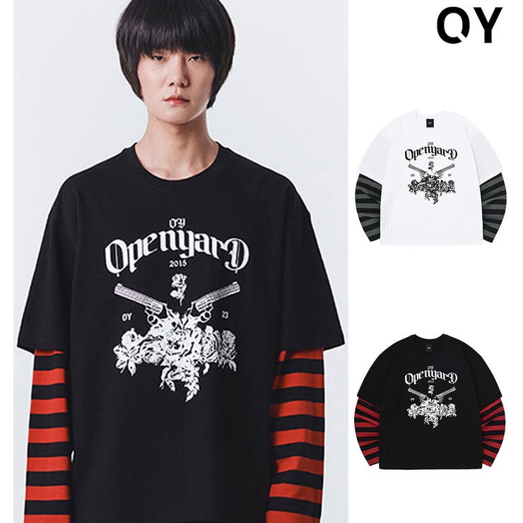 ファッション通販 OY レイヤードボーダー ロンT[品番：PBIW0001894]｜DAESE TOKYO トップス
