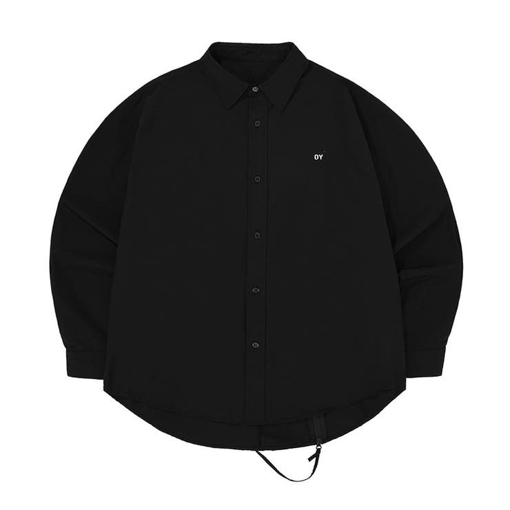 OYシャツ OY シャツ 「OY/オーワイ」CURVE LINE ZIPPER SHIRTS/カーブ