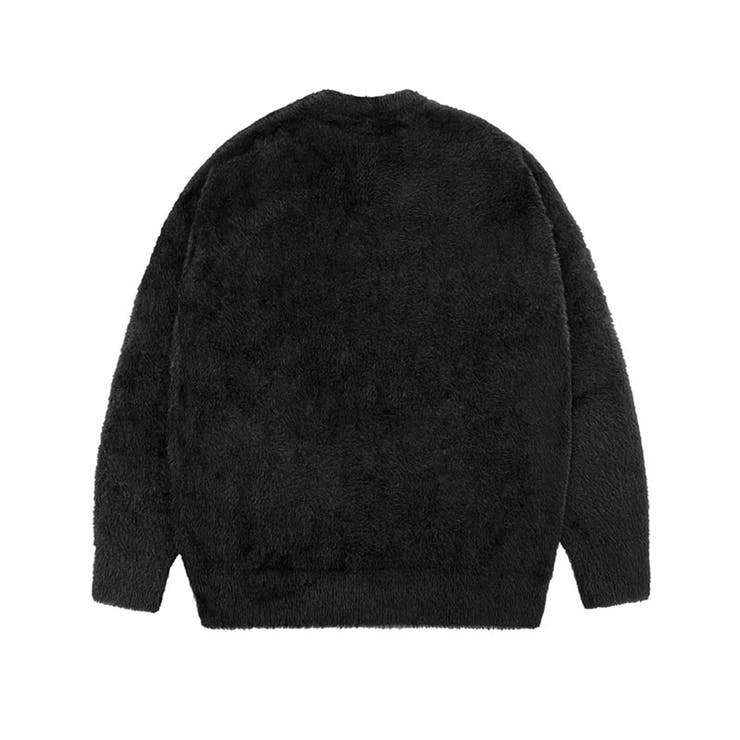 OY ヘアリーシャドーオードリーニット 全2色[品番：PBIW0002508