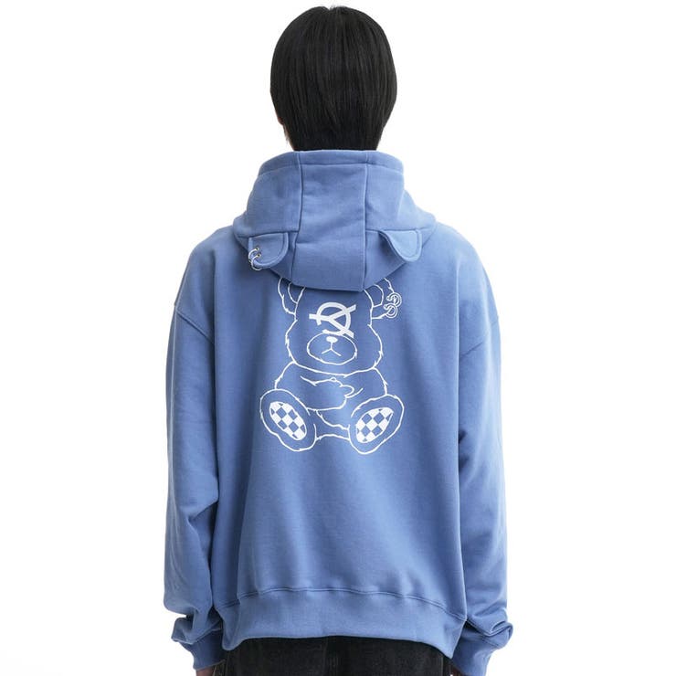 OY オーワイ ODOLLY BEAR クマ 熊 ピアス パーカー フーディ OY/オーワイ』 ODOLLY HOODIE ZIP UP/オードリー フーディー