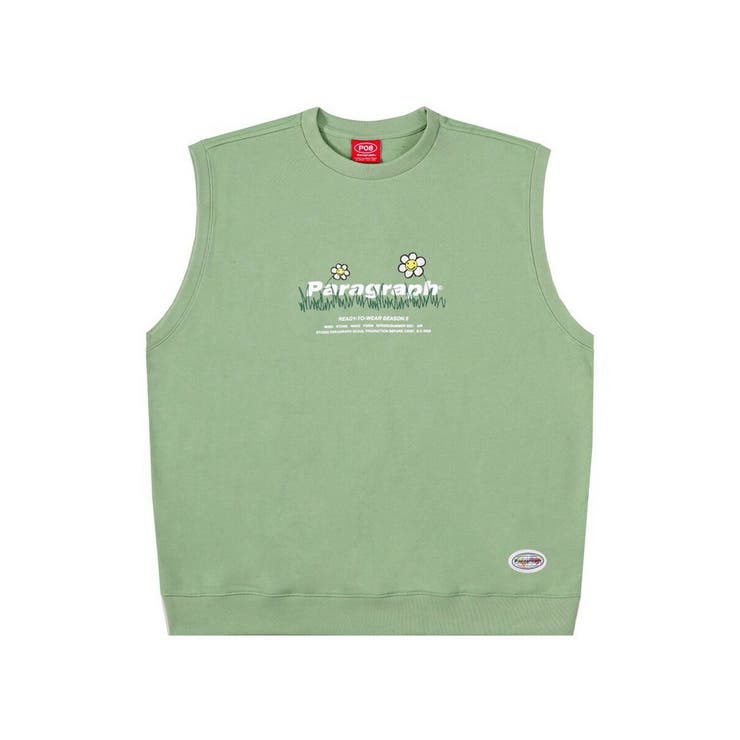 【再入荷】 Paragraph パラグラフ フラワーロゴベスト[品番：PBIW0000278 トップス
