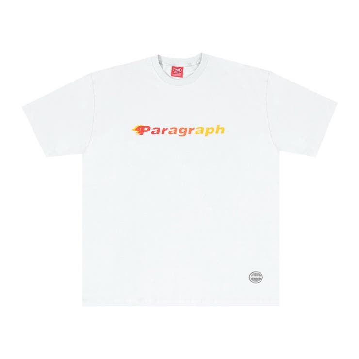 可愛いクリスマスツリーやギフトが！ Paragraph パラグラフ ファイヤーロゴTシャツ[品番：PBIW0000286 トップス