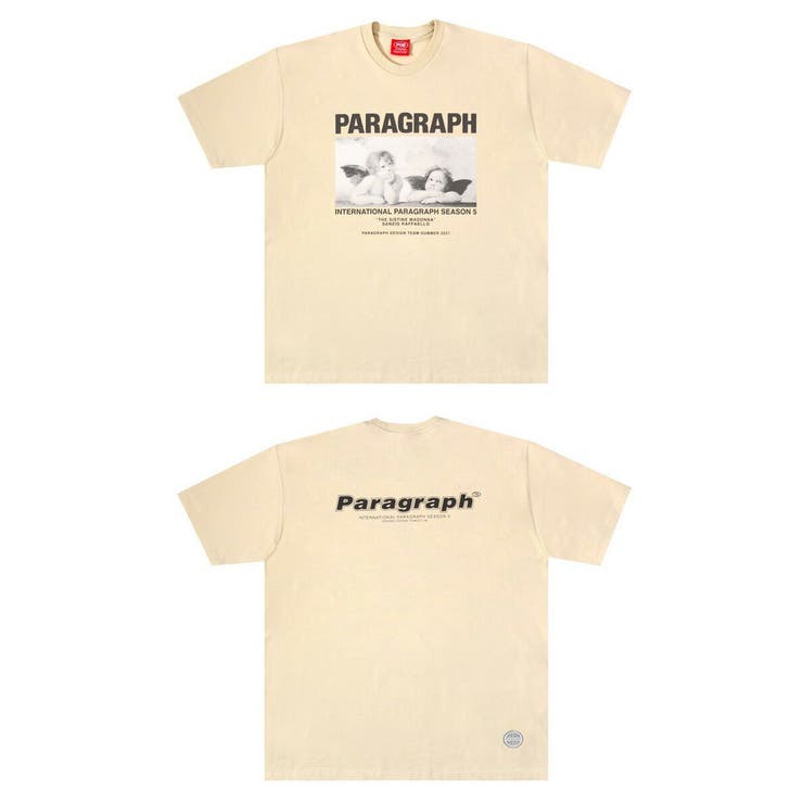 Paragraph パラグラフ エンジェルフォトTシャツ[品番