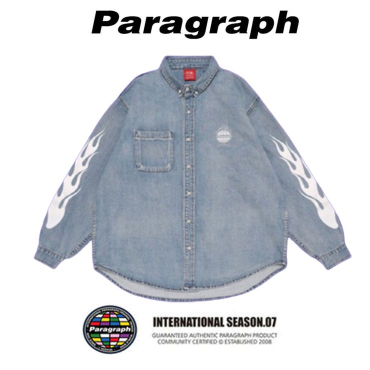 パラグラフFlame Denim Shirt/フレイム デニムシャツ パラグラフFlame Denim Shirt/フレイム デニムシャツ - メルカリ