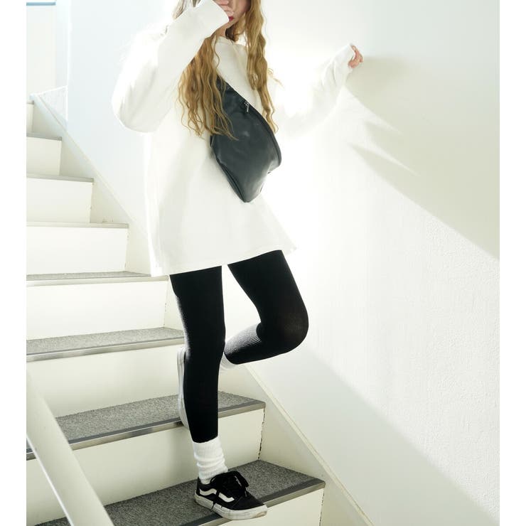 USAコットンビッグシルエットクルーネック長袖無地Tシャツ Tシャツ 長袖 | DAESE TOKYO | 詳細画像5