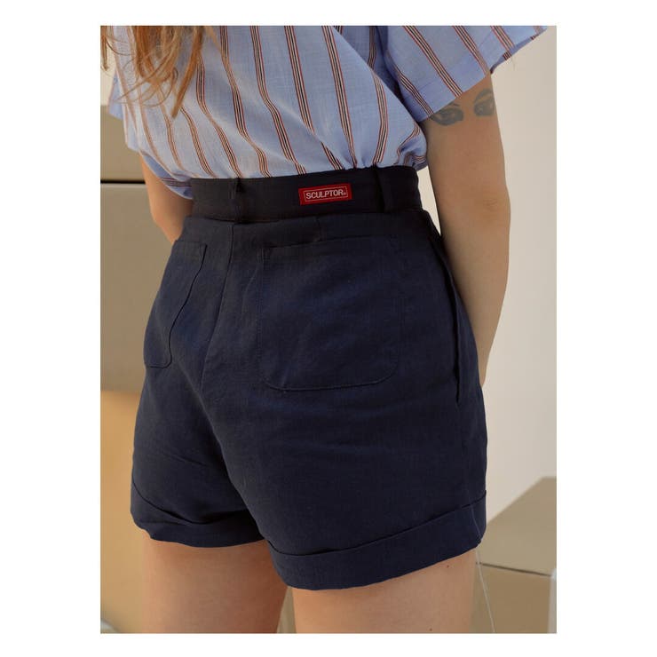 Sculptor Cottage Shorts Navy L スカルプター Cottage Shorts Navy – SCULPTOR JAPAN