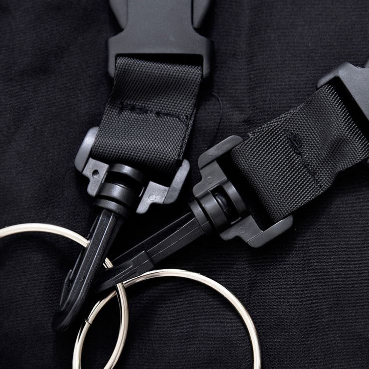 izBLACKストラップチェーン付きデザインシャツ 全2色 シャツ