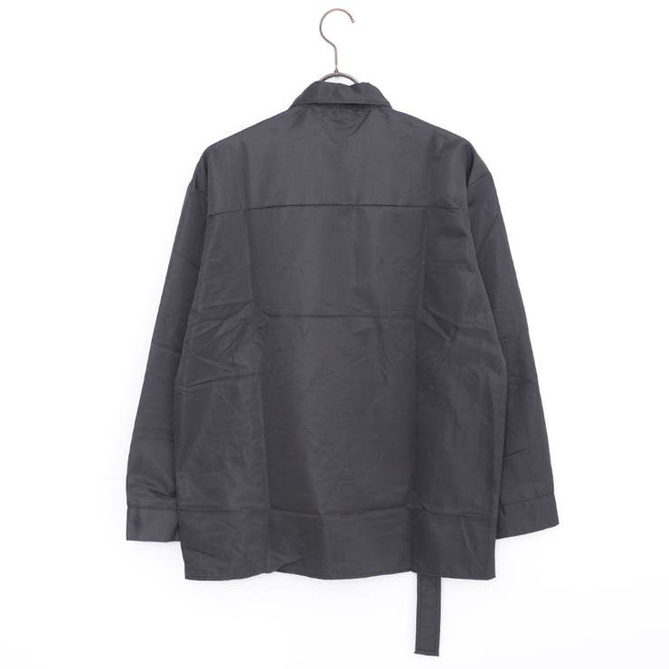 CV select【シーブイセレクト】ネクタイ付き垂らしベルトデザイン長袖シャツ… | ililil | 詳細画像9 