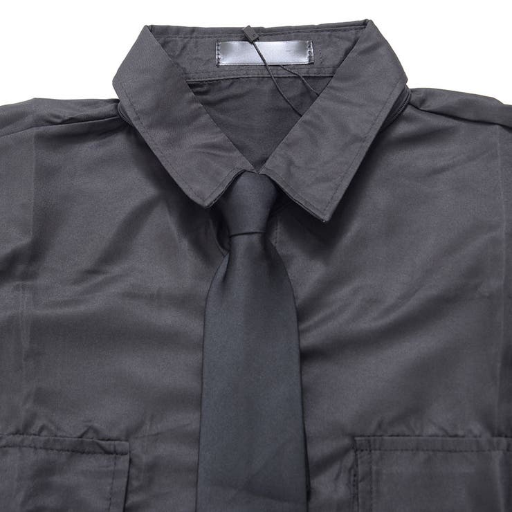 CV select【シーブイセレクト】ネクタイ付き垂らしベルトデザイン長袖シャツ… | ililil | 詳細画像11 