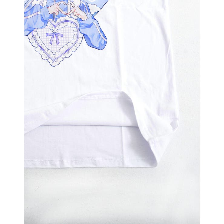 ilililねこみみてんしちゃんTシャツ 全1色ねこみみ イラスト