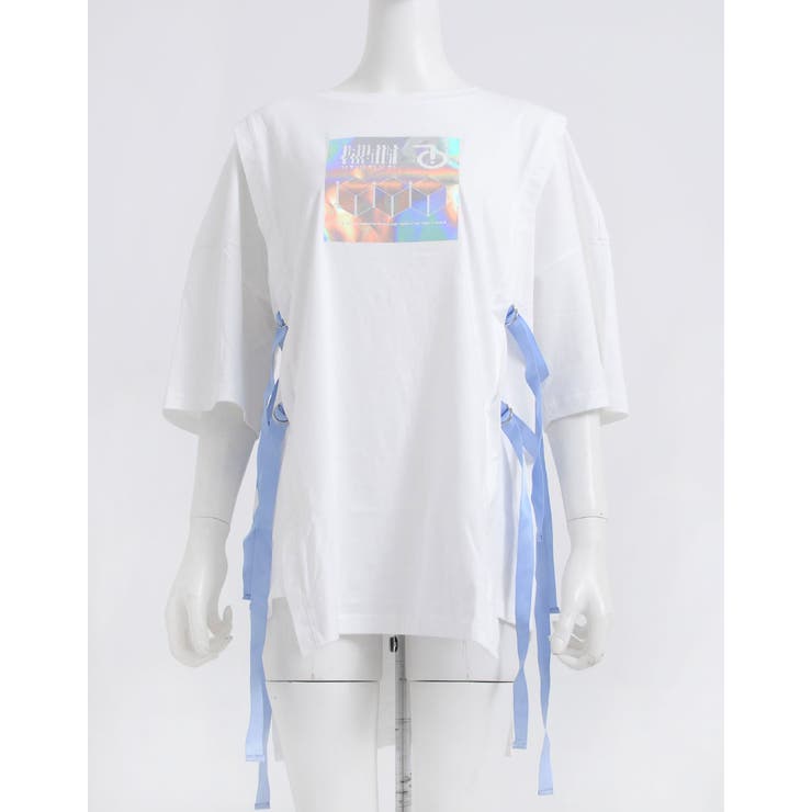 ilililぴかぴかホログラムTシャツ 全2色 半袖Tシャツ[品番