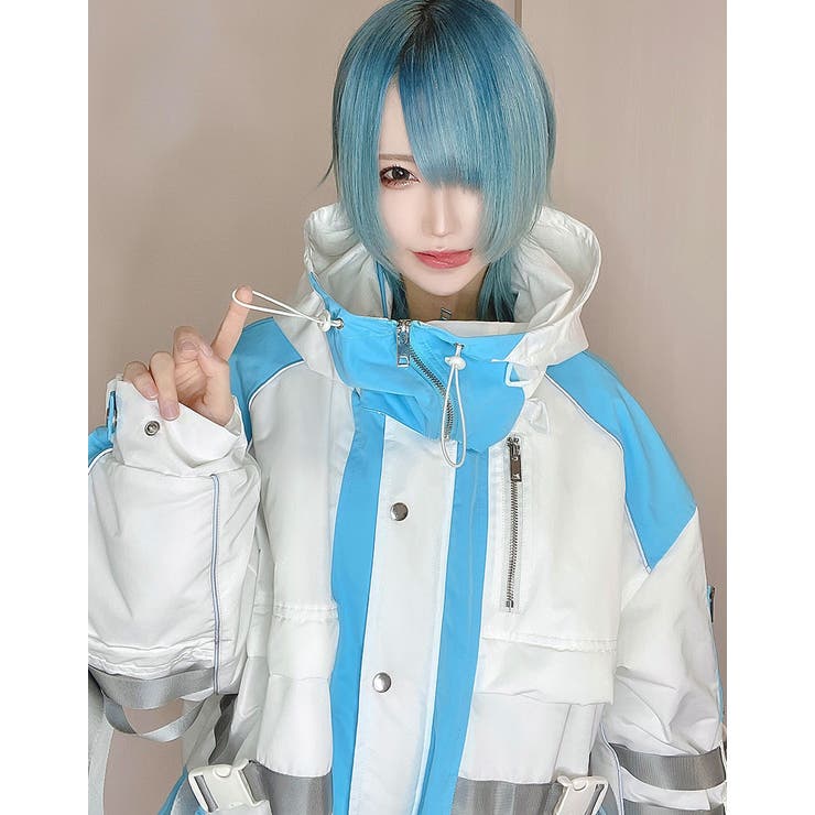 ilililサイバータクティカル中綿ナイロンジャケット 全2色 アウター