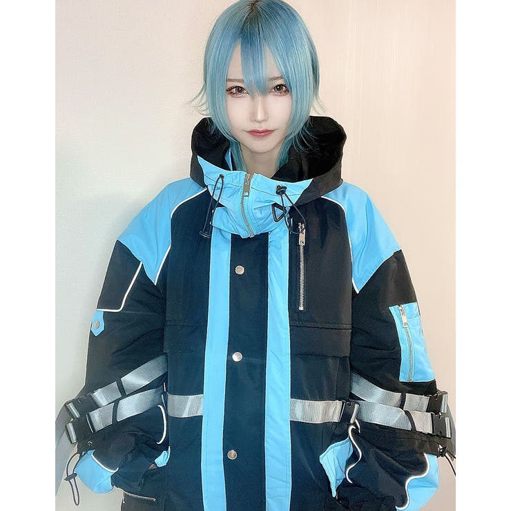 ilililサイバータクティカル中綿ナイロンジャケット 全2色 アウター