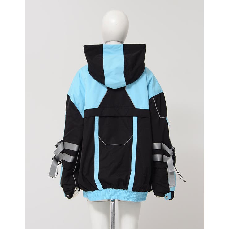 ililil イルイルイル　サイバーベルトジャケット ililil イルイルイル サイバーベルトジャケット