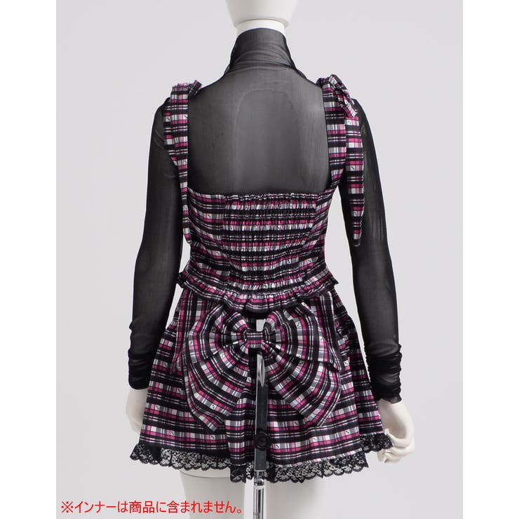 ilililチェックビスチェ 全2色 ビスチェ [品番：PBIW0002514]｜ililil（イルイルイル）のレディースファッション通販｜SHOPLIST（ショップリスト）