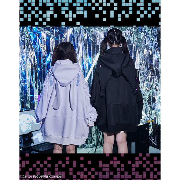 ilililiililil×クロミコラボレーション推し活パーカー 全1色