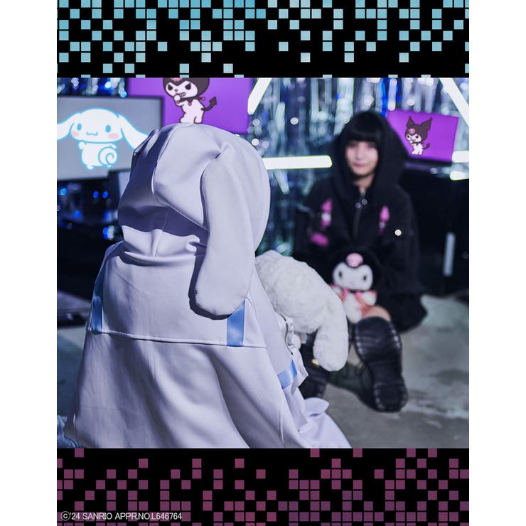 ilililiililil×クロミコラボレーション推し活パーカー 全1色