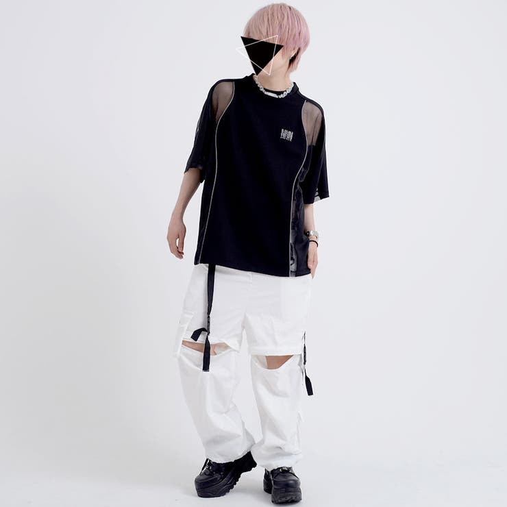 izBLACK【イズブラック】2WAYベルテッドカーゴパンツ 全2色カーゴパンツ… | ililil | 詳細画像7 