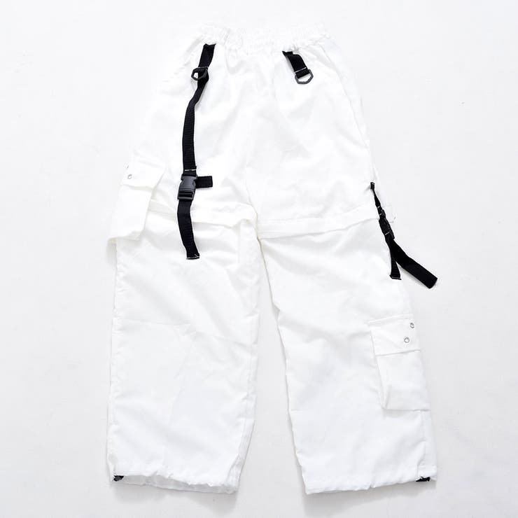 izBLACK【イズブラック】2WAYベルテッドカーゴパンツ 全2色カーゴパンツ… | ililil | 詳細画像10 