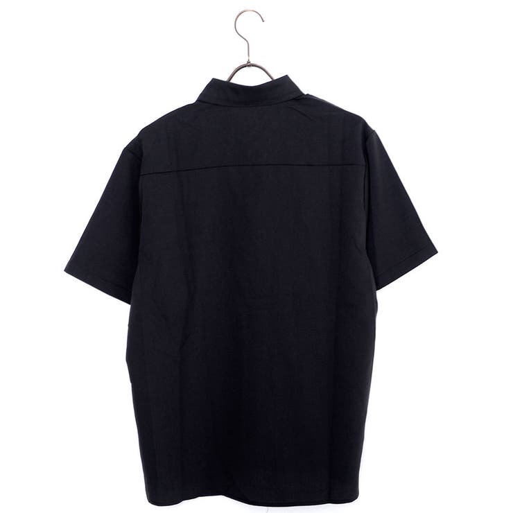 〈新品未使用タグ付〉ETHOSENS アシンメトリーシャツ BLACK 3 希少 アシンメトリーシャツ（シャツ/ブラウス）｜antiqua（アンティカ