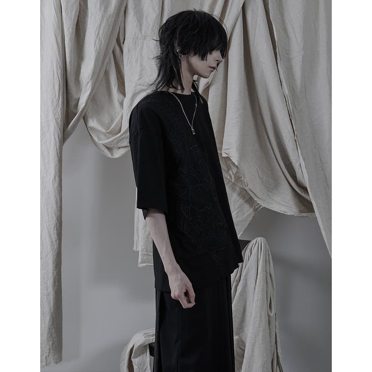 ililil【イルイルイル】【蛇昇華界】Tシャツ 全1色 半袖[品番