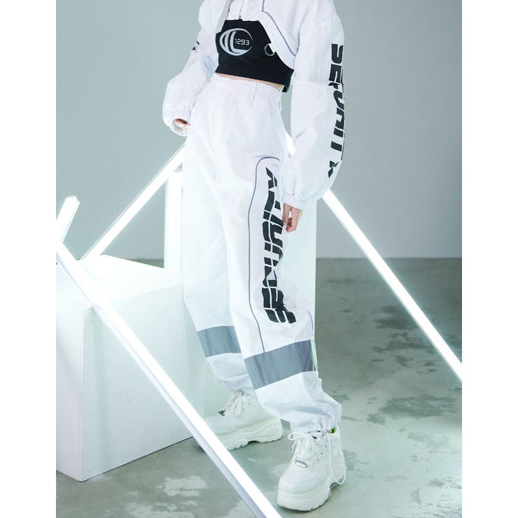 【人気完売品】ililil イルイルイル 対宇宙人専用戦闘服 White ililil【イルイルイル】いるいる特殊戦闘服 彡(下) ロングパンツ[品番
