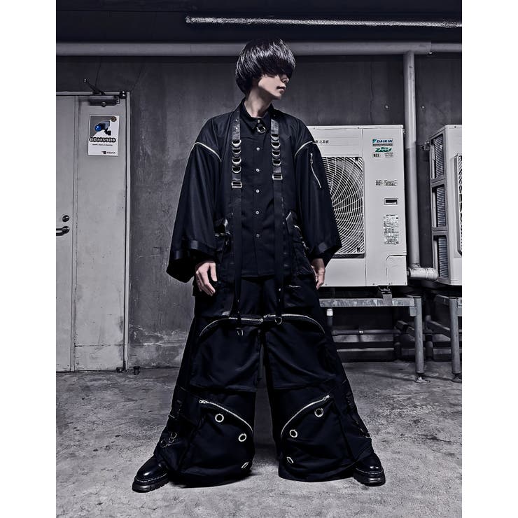 【即納！最大半額！】 ililil終焉烈火重装之袴 全1色 ブラック[品番：PBIW0002934 パンツ