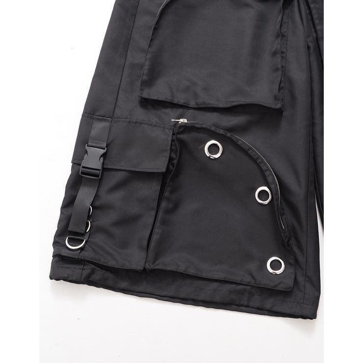 ililil【イルイルイル】終焉烈火重装之袴 全1色 ブラック | ililil | 詳細画像19 