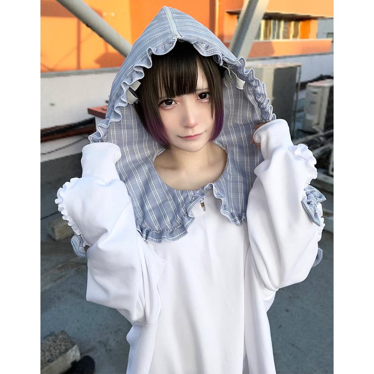 ililil天使フリルパーカー 全1色 スウェット[品番：PBIW0002717]｜ililil（イルイルイル ）のレディースファッション通販｜SHOPLIST（ショップリスト）