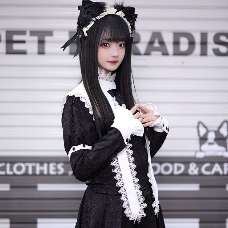 ilililゴシック地雷ちゃんとっぷす 全1色 ブラック[品番