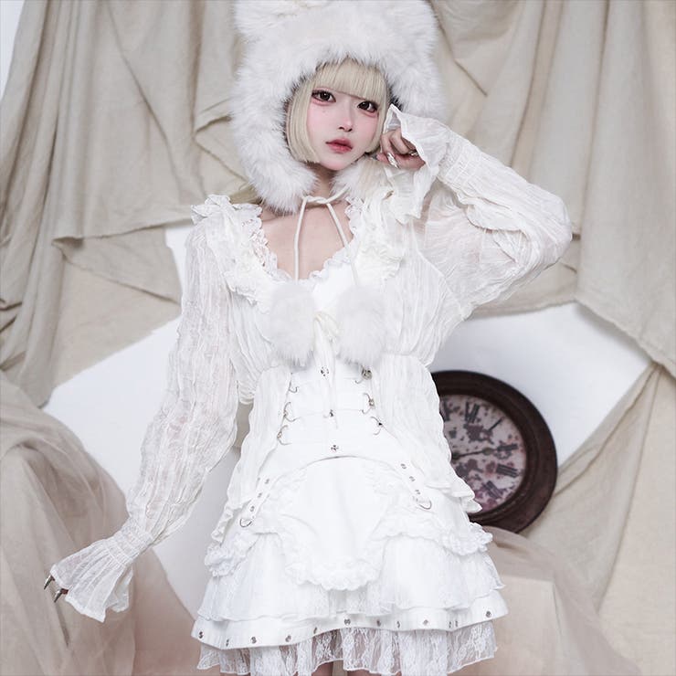 ililil【イルイルイル】Peerless cardigan 全2色[品番：PBIW0002782
