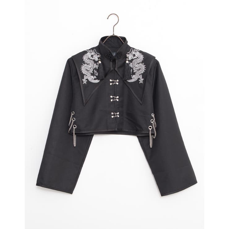 ilililカッコつけチャイナ！セットアップ 全1色 チャイナワンピース