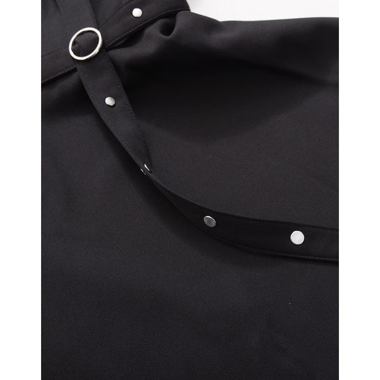 ililil今日から地雷ちゃん！ぺプラムセットアップ 全1色 ワンピース