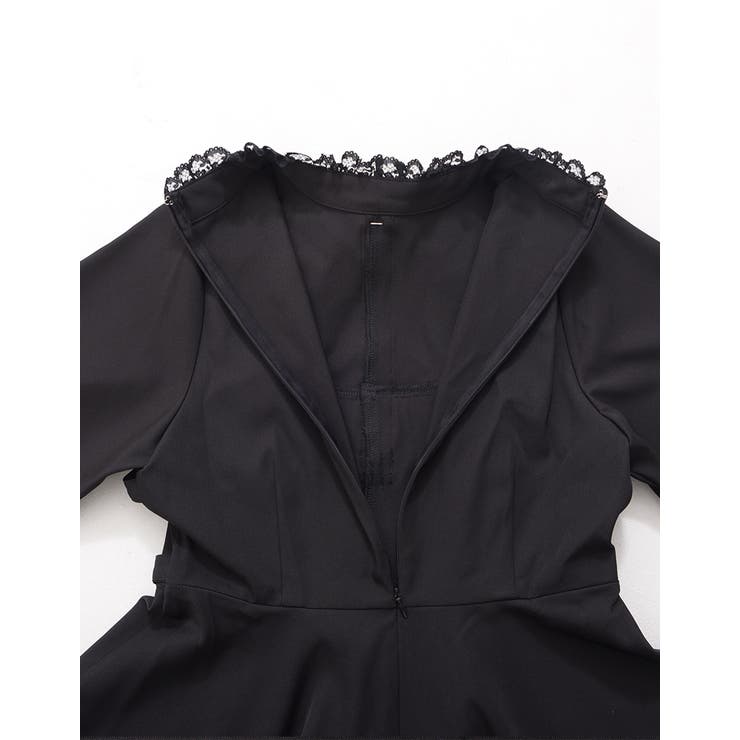 ililil今日から地雷ちゃん！ぺプラムセットアップ 全1色 ワンピース