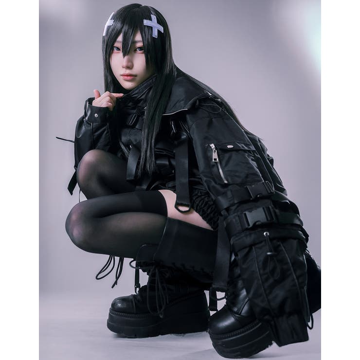 ilililサイバータクティカル中綿ナイロンジャケット 全2色 アウター | ililil | 詳細画像3 