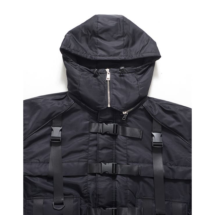 ilililサイバータクティカル中綿ナイロンジャケット 全2色 アウター | ililil | 詳細画像14 