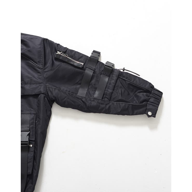 ilililサイバータクティカル中綿ナイロンジャケット 全2色 アウター | ililil | 詳細画像21 