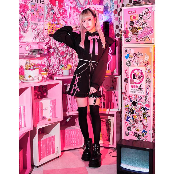 【SALE】 ililil【イルイルイル】はむねずこコラボ NEZU狂セットアッ… | ililil | 詳細画像6 