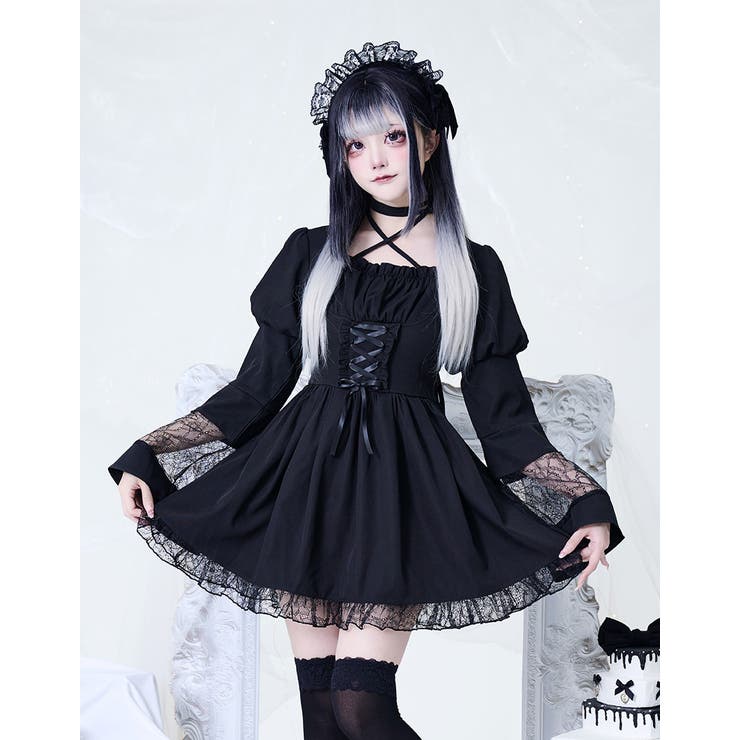 ilililRE：魔法使い地雷ちゃん 全1色 ワンピース[品番：PBIW0003032