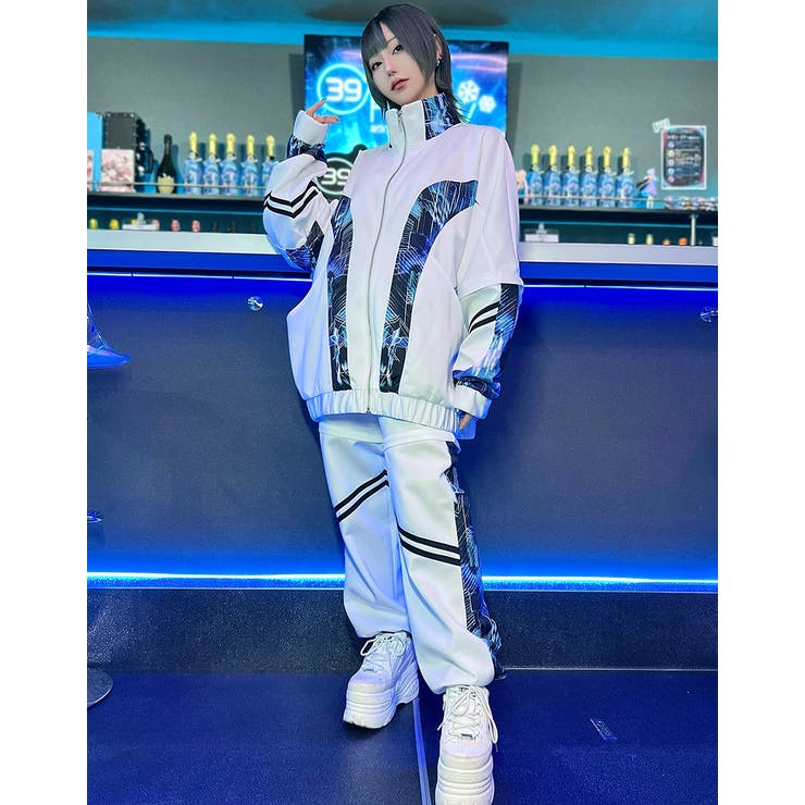 トップス ililil Sickness high neck track jacket ililil Sickness high neck track jacket - メルカリ