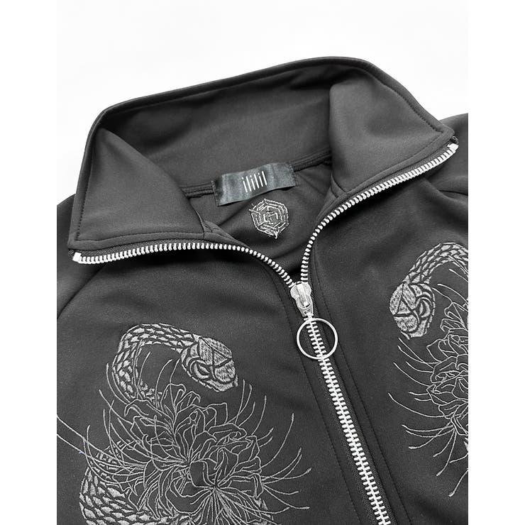 ililil刺繍トラックジャケット 全1色 トラックジャケット[品番 ililil刺繍トラックジャケット 全1色 トラックジャケット[品番